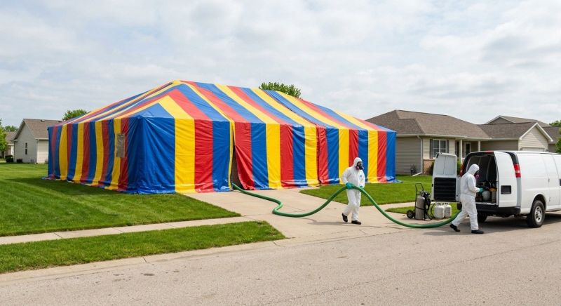 Termite Tenting in Coeur D Alene, ID